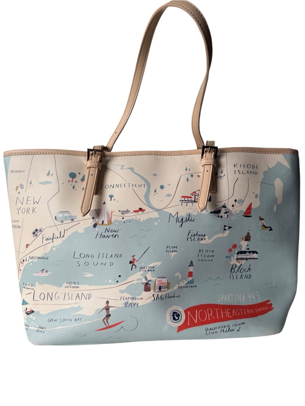 Spartina 449 Northeastern Harbors
Large Tote - Picture 4 of 13